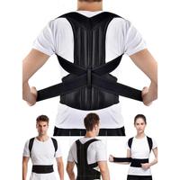 Adjustable Durable Back Support, Back Straightener, Back Support Belt, Back Correction Strap, Fitness Accessories for Men & W...