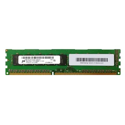 Micron MT18JSF1G72AZ-1G6D1ZF | 8GB DDR3-1600MHz PC3-12800 ECC Unbuffered UDIMM CL11 2Rx8 1.5V 240-Pin Memory Module