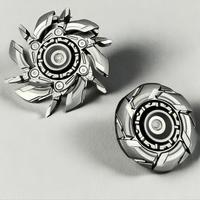 Armor Spinning Top Fidget Spinner Toys, 1 Count Edc Fidget Slider Fidget Toys, Multifunction Stress Relief Toys for Adults, F...