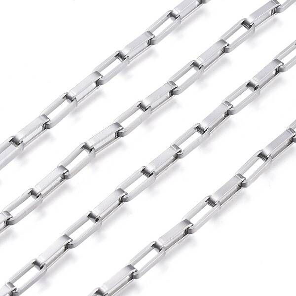 Tarnish Resistant 304 Stainless Steel Box Chains