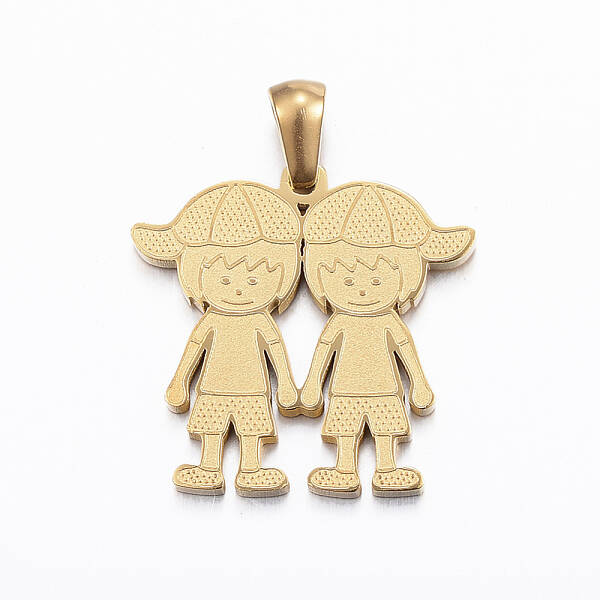 Ion Plating(IP) 304 Stainless Steel Pendants