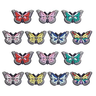 14Pcs 7 Colors Silicone Beads