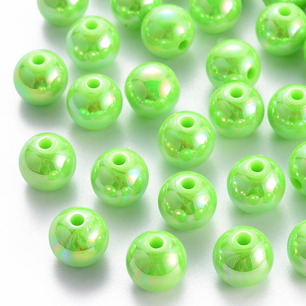 Opaque Acrylic Beads
