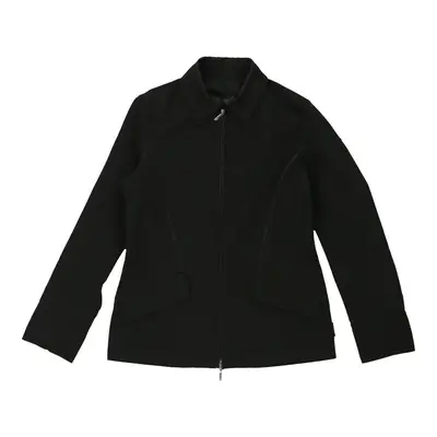 Moncler Jacket - Large Black Polyester Blend | Size: large
