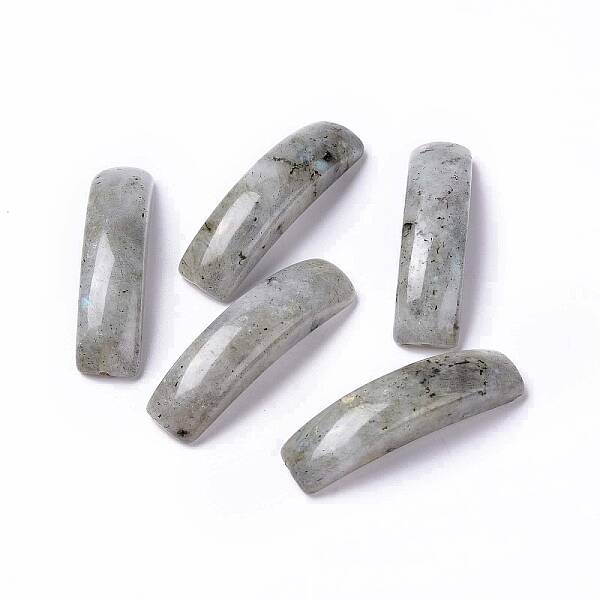 Natural Labradorite Connector Charms