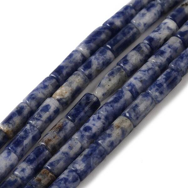 Natural Blue Spot Jasper Beads Strands