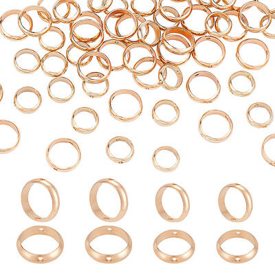 60pcs 2 style Brass Bead Frame