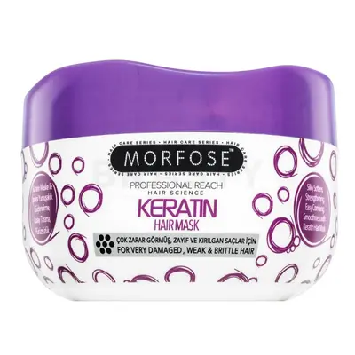 Morfose Keratin Hair Mask – keratin mask for damaged and weak hair, 500 ml
