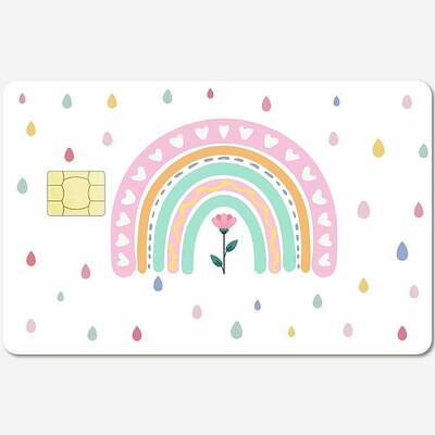 PVC Plastic Waterproof Card Stickers