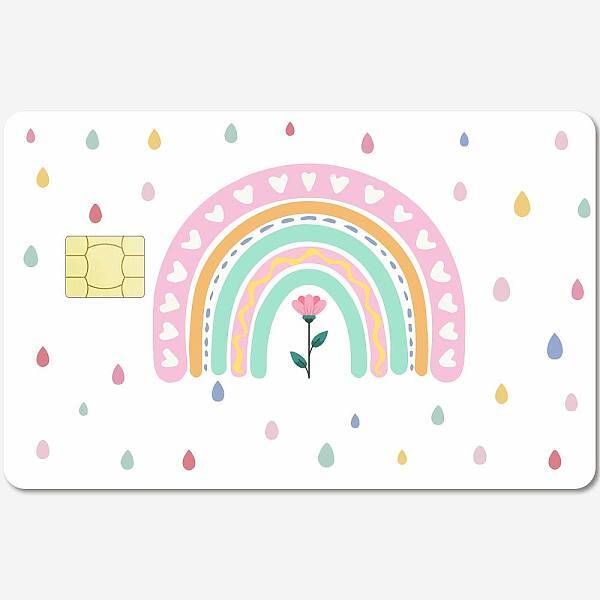 PVC Plastic Waterproof Card Stickers