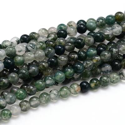 Natural Gemstone Round Bead Strands