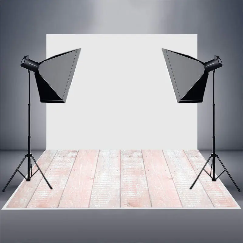 Candy Pink Wood Rubber Floor Mat For Photoshoot - Aperturee