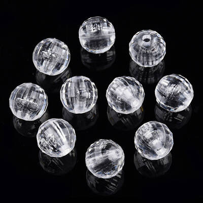 Transparent AS Plastic Beads