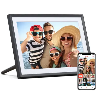 ARZOPA WiFi Digital Photo Frame 10.1 Inch IPS Touchscreen Electronic Photo Frame with 32GB Frameo Digital Picture Frames Shar...