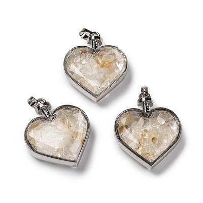 Glass Bottle Pendants