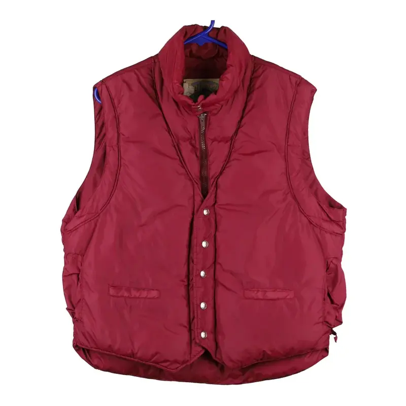 Charro Gilet - Large Red Polyester