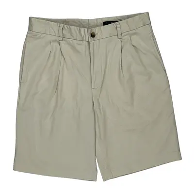 Greg Norman Shorts - 32W 10L Beige Cotton Blend