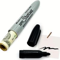 Transfer Safe Marker Pen, 1 Count Plastic Waterproof Marker Pen, Hidden Secret Storage Tool, Marker Highlighter, Fun Gift for...