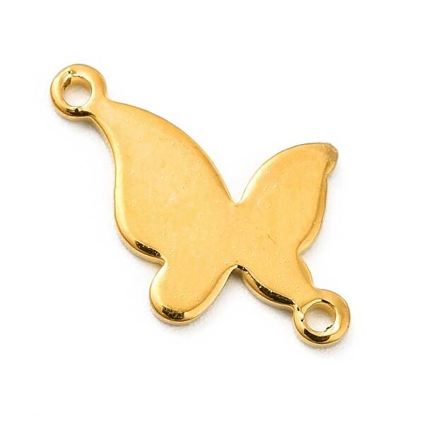 Rack Plating Brass Connector Charms