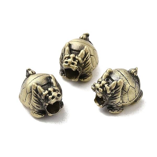 Tibetan Style Rack Plating Brass Bead