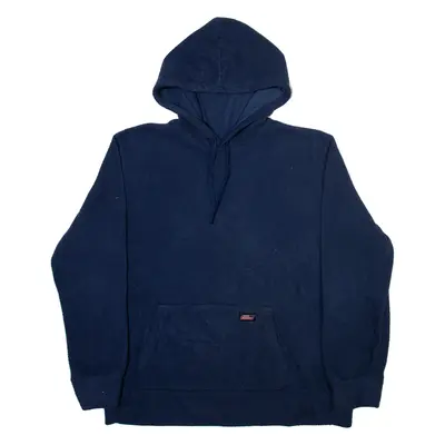 DICKIES Mens Blue Hoodie L
