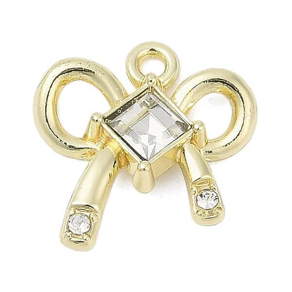 Alloy Pendants with Rhinestone