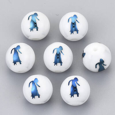 Electroplate Glass Beads