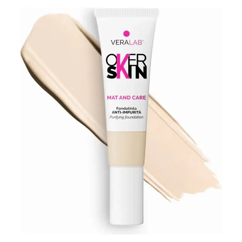 Overskin Mat And Care - Anti-Imperfection Foundation 1.5 - Silk 30 ml