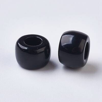 European Resin Large Hole Beads