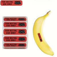 Rectal Use Only Sticker, 500pcs/roll Rectal Use Only Label Sticker, Waterproof Self Adhesive Decor Paper for Gift Greeting Ca...