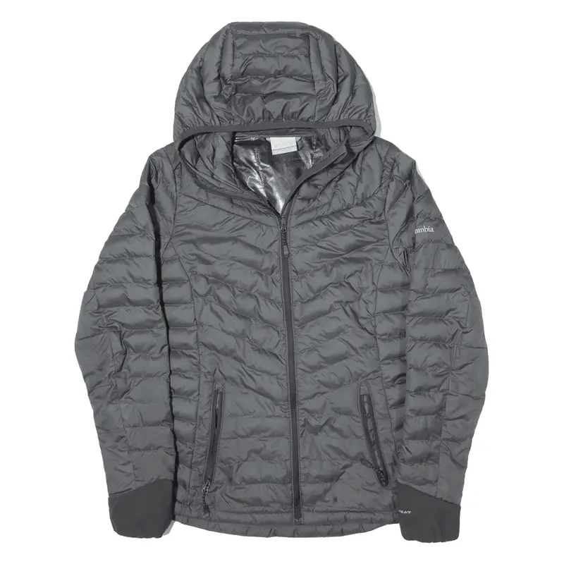 COLUMBIA Puffer Jacket Grey Womens M