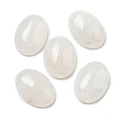 Natural White Jade Cabochons