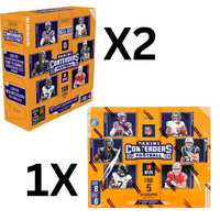 Break 812 NFL Football, (1) Contenders Hobby Box + (2) 2024 Contender Mega Boxes