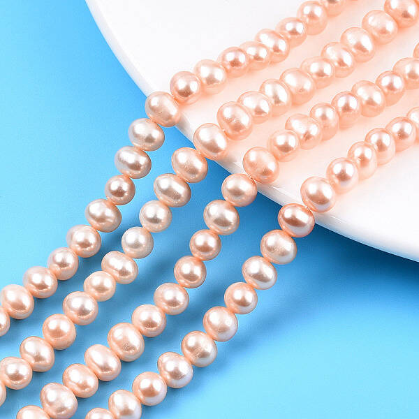 Natural Cultured Freshwater Pearl Beads Strands