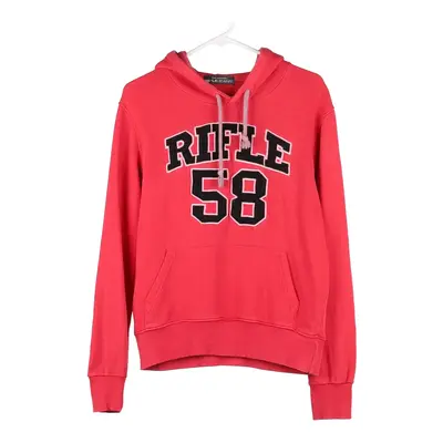 Rifle Hoodie - Large Red Cotton