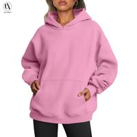 AUTOMET Womens Oversized Hoodies Fleece Sweatshirts Long Sleeve Sweaters Pullover Fall Clothes with Pocket Springtok