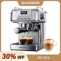 SHARDOR Espresso Machine, 20 bar Expresso Coffee Machines with Milk Frother Steam Wand, Latte & Cappuccino Coffee Maker for H...