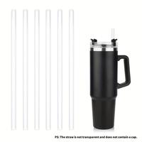 Extra Long Reusable Straw, 6 Counts/set Replacement Straw for 40oz/30oz Cup, Modern Portable Sports Bottle Straw, Sports &...