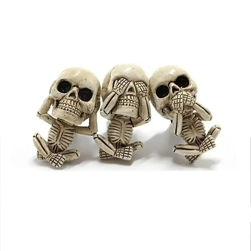 Cartoon Skull Design Car Air Freshener, Clip-on Car Air Outlet Decorative Ornament, Car Interior Aromatherapy Clip, Halloween