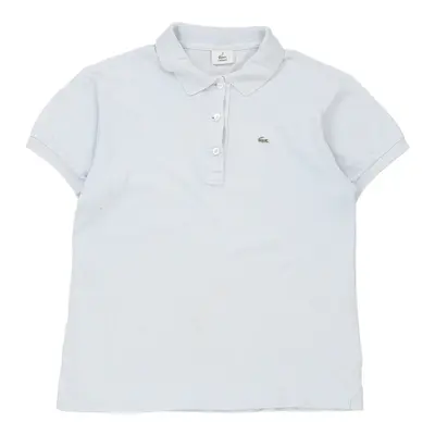 Lacoste Polo Shirt - Small Blue Cotton