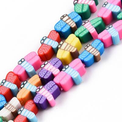 Handmade Polymer Clay Beads Strands