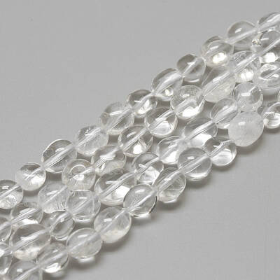 Natural Quartz Crystal Beads Strands