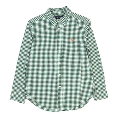 Age 8-9 Ralph Lauren Checked Shirt - Medium Green Cotton | Size: medium