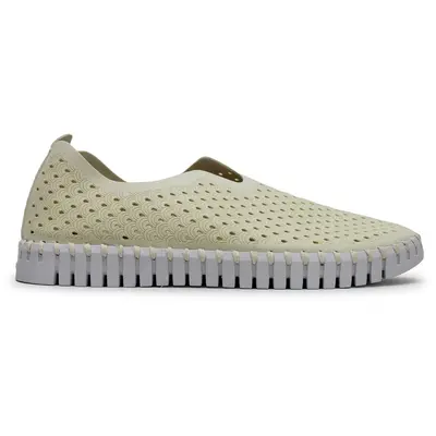 Ilse Jacobsen Tulip 139 Textile Women's Slip On Shoes - Milk Creme - Size:US 8 Women