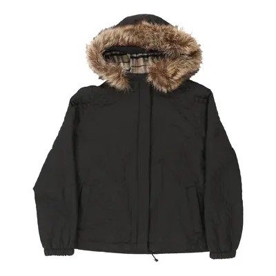 Burberry London Jacket - Medium Black Polyester | Size: medium