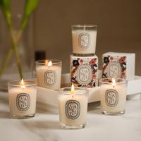 Diptyque Candle  Trio-Baies, Figuier, Roses-3 Set, Relaxation, Special Occasions, Home Decor Freshener Perfume Aroma candle