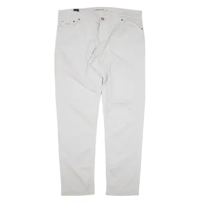 HARMONT&BLAINE Trousers Grey Regular Tapered Mens W38 L32