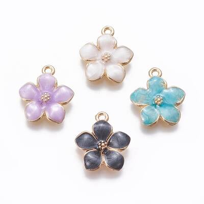 Alloy Enamel Pendants