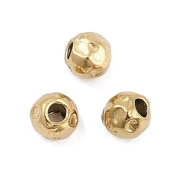 Textured 316 Surgical Stainless Steel Beads