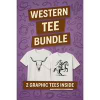 Western Tee Shirt Bundle- TWO T SHIRTS!